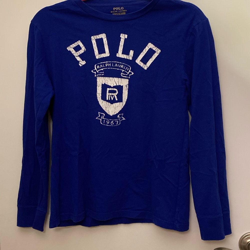 BRAND NEW Boys Polo Ralph Lauren Blue Shirt